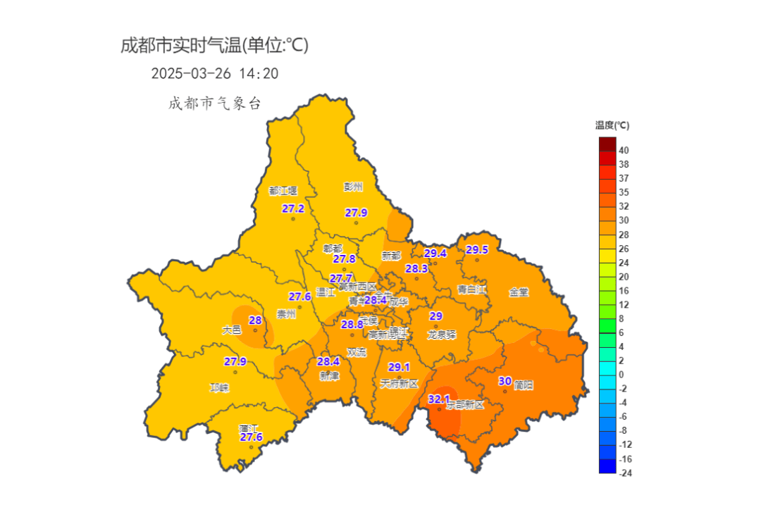 成都突破32℃！冷空气+沙尘马上来！紧急提醒