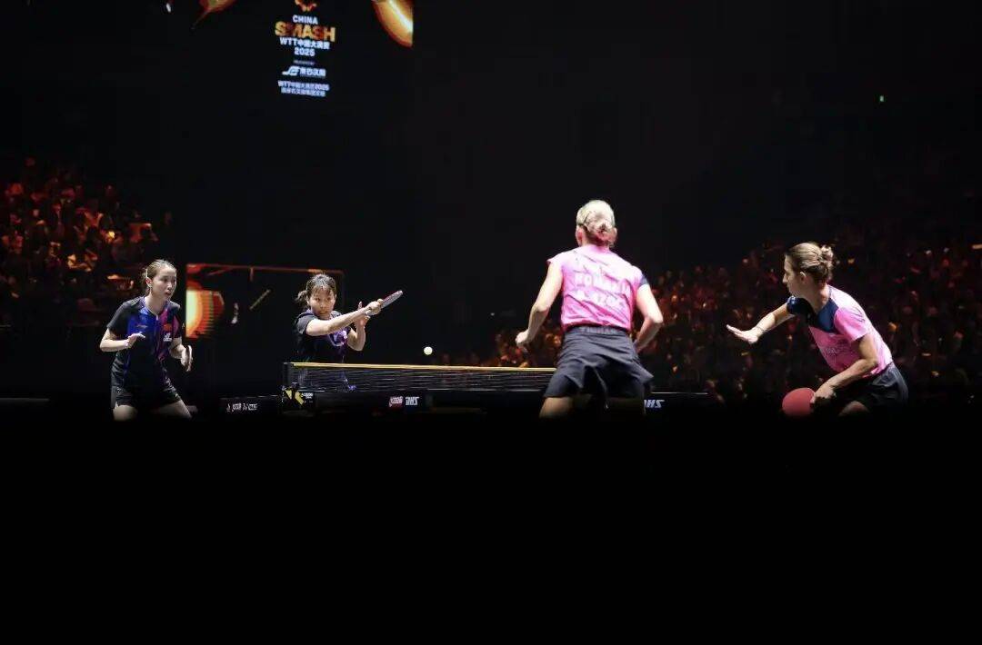 国乒提前锁定混双冠军,男、女双打各有3对进4强 | WTT中国大满贯双打